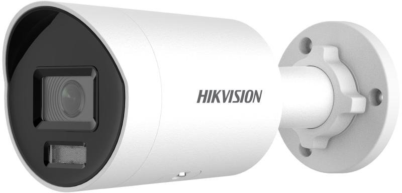 Hikvision bullet DS-2CD2046G2H-IU F4 (balta, 4 MP, 40 m. IR, AcuSense, DarkFighter)