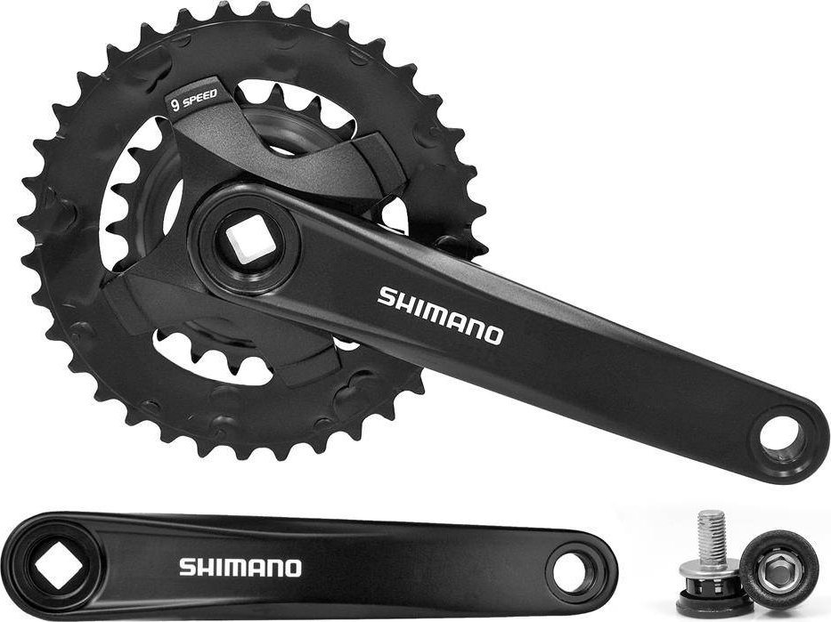 Shimano Mechanizm korbowy Shimano FC-MT101-B2 36/22T 9rz 175mm