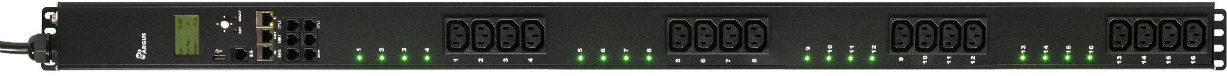 Szafa Inter-Tech Inter-Tech IPC PDU SA-1632EU WN 32A f. den vertikalen Einbau