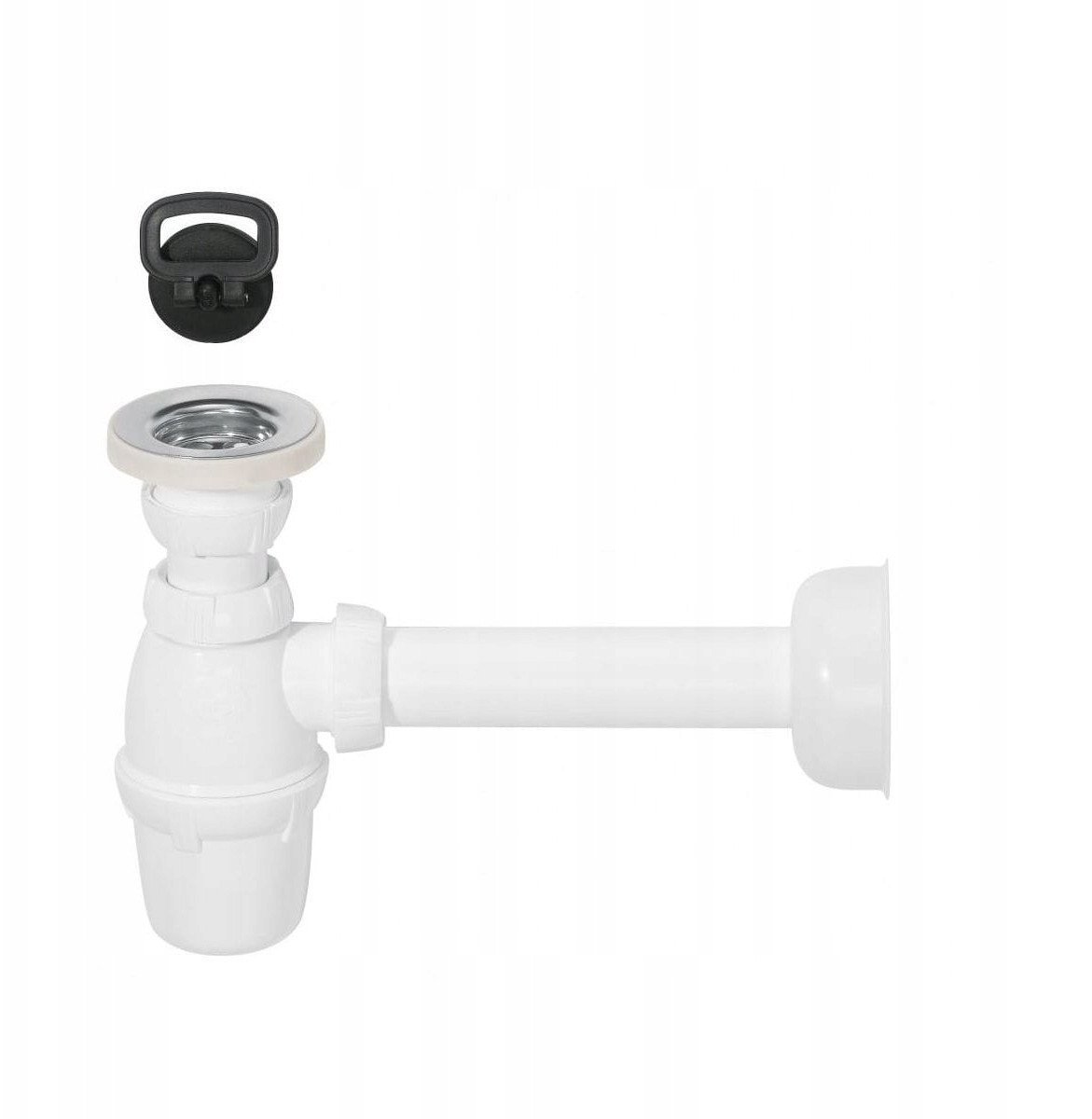 Wirquin syfon umywalkowy butelkowy z metalowym sitkiem 34570203