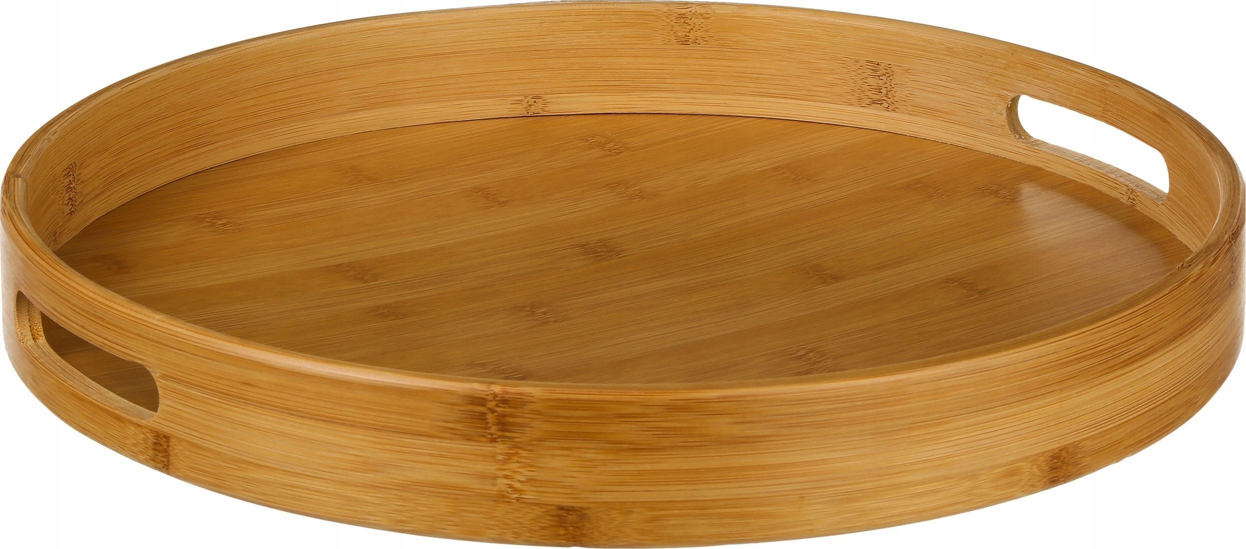 5five Taca bambusowa z rączkami, Ø 40 cm
