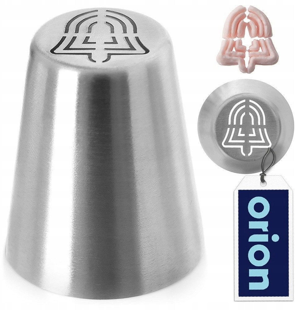 Tylka rosyjska cukiernicza końcówka do dekoracji stalowa dzwonek ORION 153036