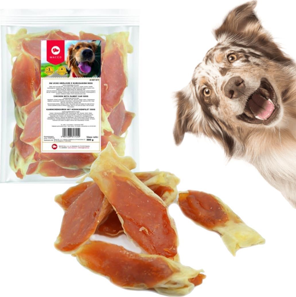 Maced Ucho królicze z kurczakiem 500g