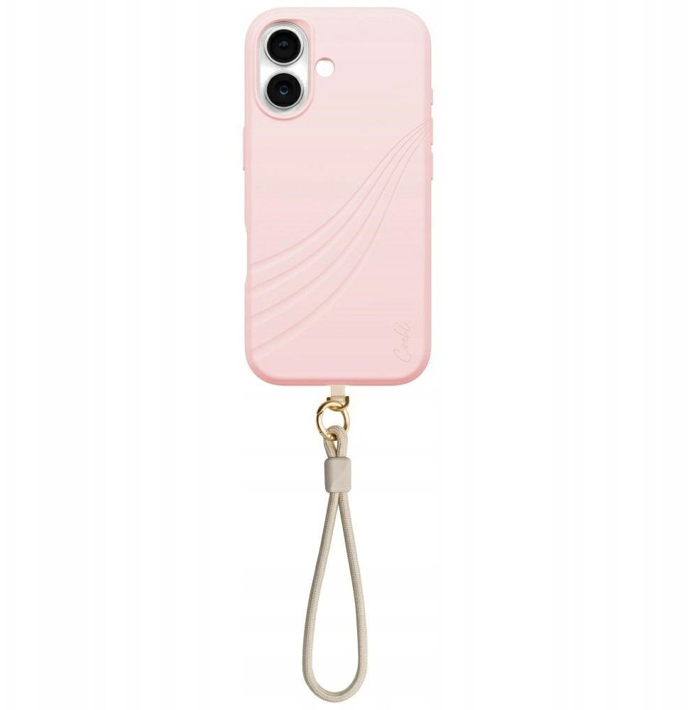 Etui UNIQ Coehl Serina do Apple iPhone 17 Magnetic Charging różowy