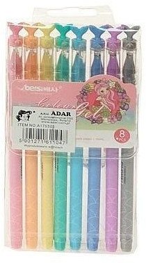 Flamastry dwustronne 8 kolorów