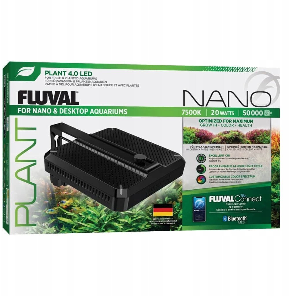 Nano Plant 4.0 LED, oświetlenie do akwarium, 20W, bluetooth