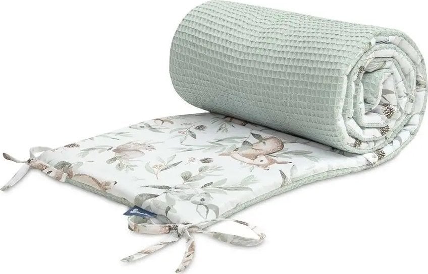 Sensillo Cienki ochraniacz do łóżeczka Miętowy (223041)