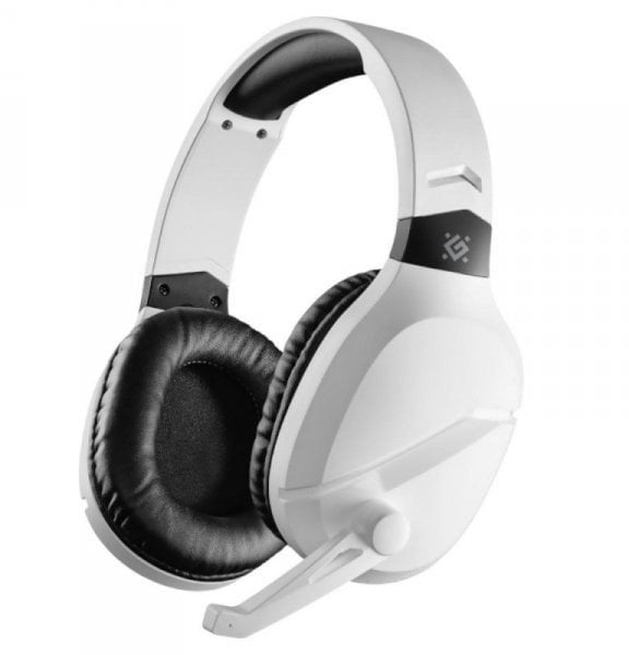 Słuchawki z mikrofonem Defender PHANTOM PRO 7.1 bezprzewodowe białe Bluetooth + RF 2.4GHz + GRA
