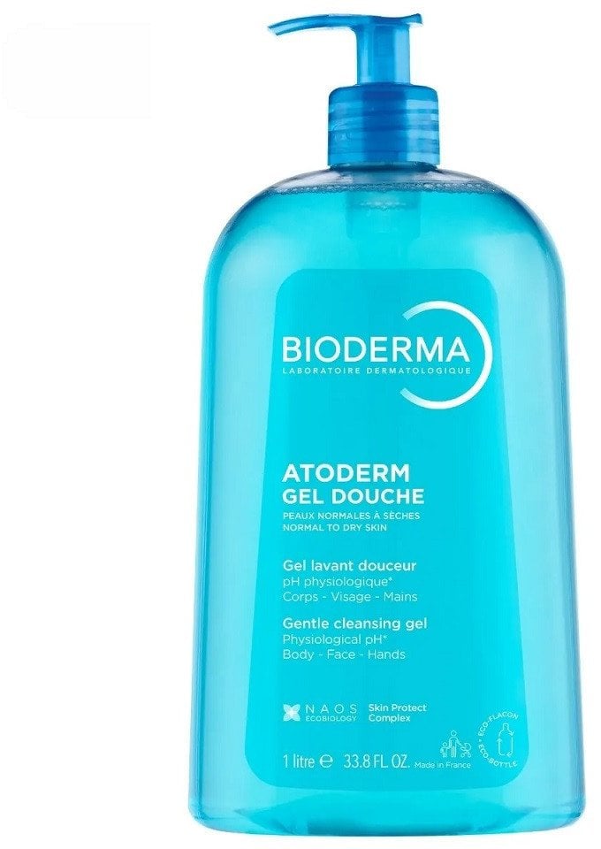 Bioderma Atoderm Gel Douche delikatny żel pod prysznic 1000ml