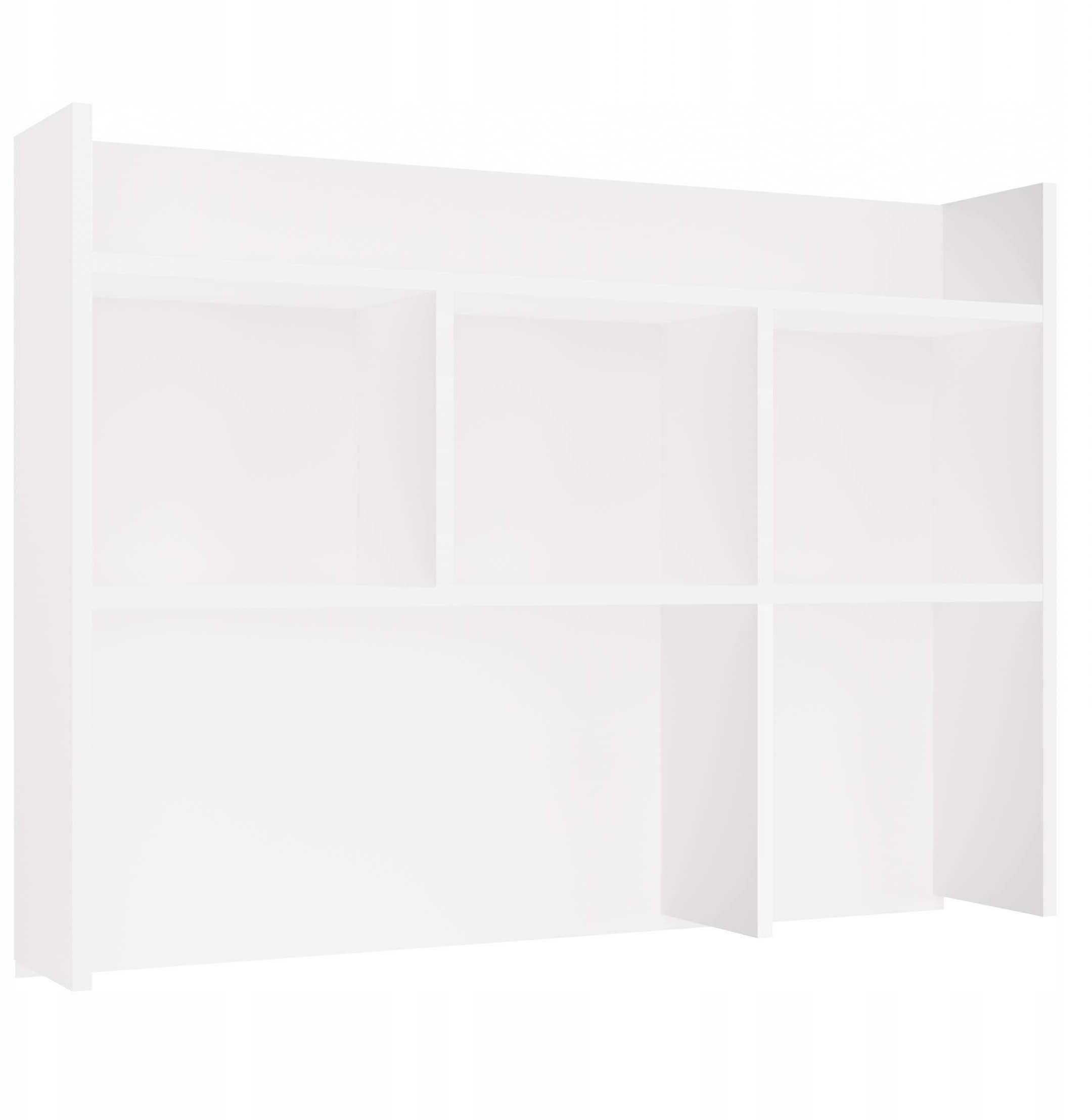 Nadstawka do Biurka 100 cm BIAŁA Na Książki Dokumenty