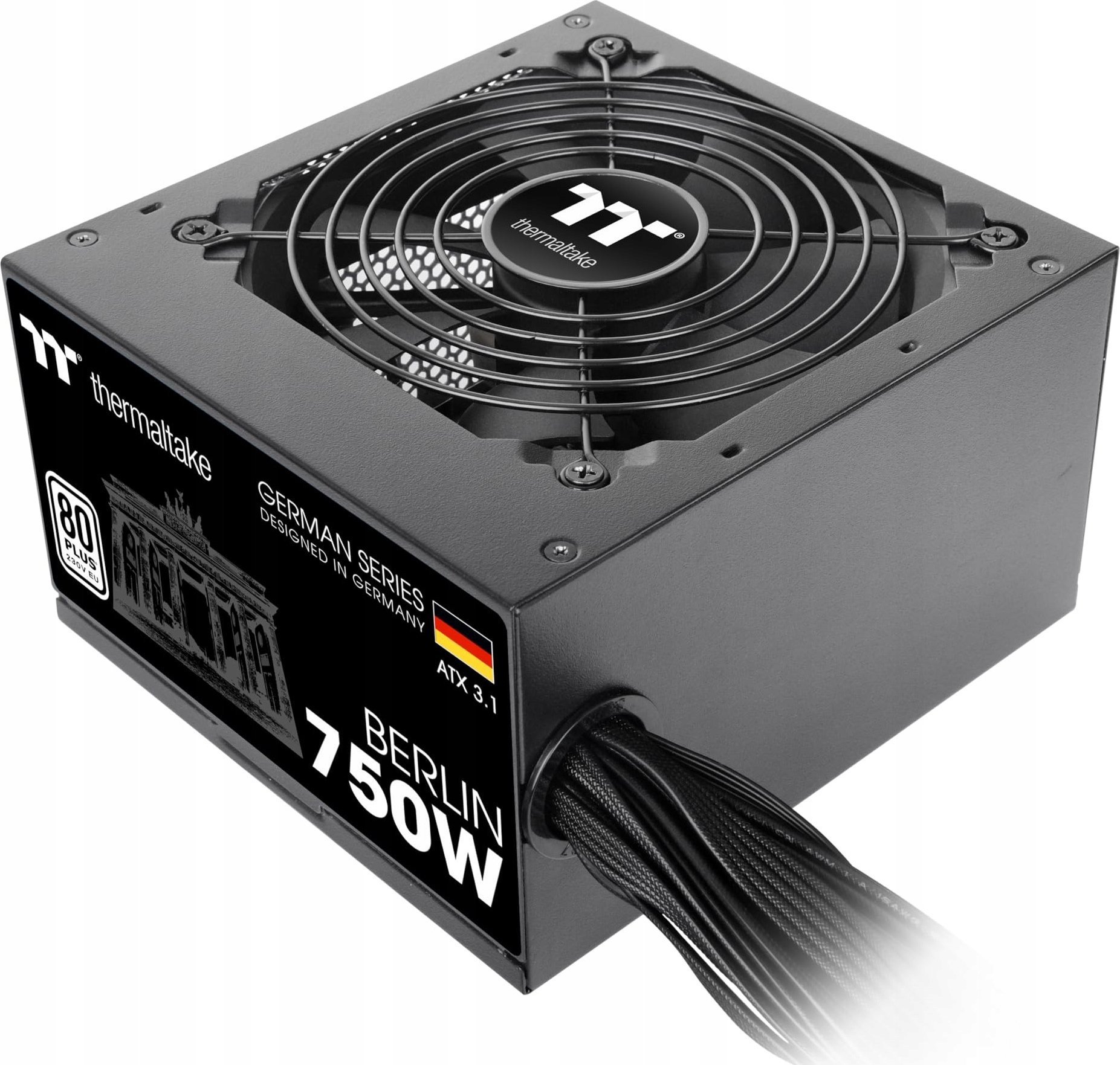 Thermaltake HAMBURG moduł zasilaczy 750 W 24-pin ATX ATX Czarny