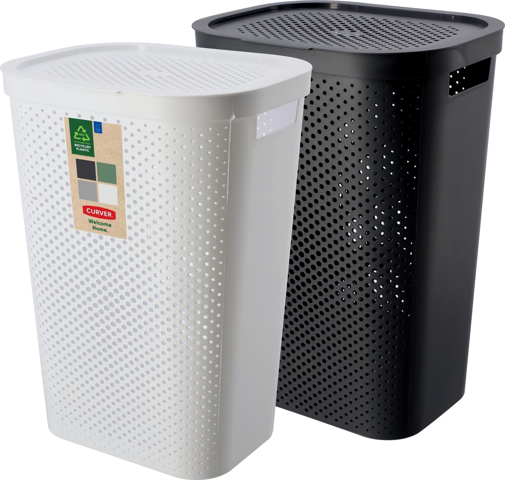 Kosz na pranie Kadax Curver 245662 kosz na bieliznę Infinity Recycled