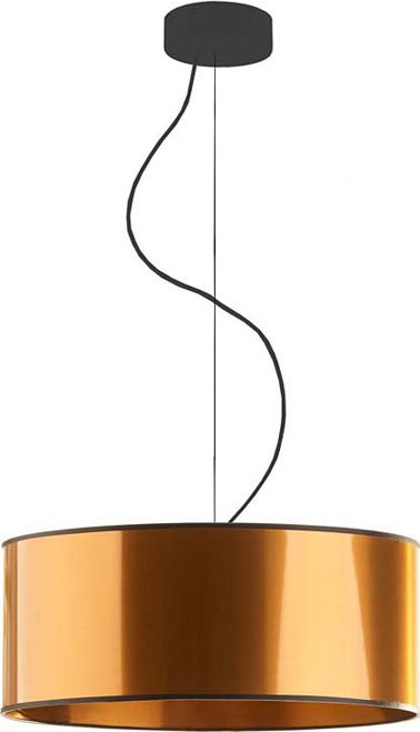 Lampa wisząca Lumes Miedziany żyrandol z regulacją wysokości 40 cm - EX854-Hajfun