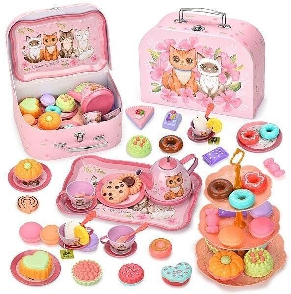 Zestaw deserowy w kuferku