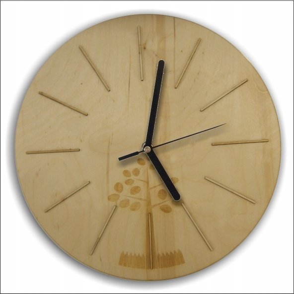 naSciane Duży zegar do salonu SYPIALNI na prezent EKO* 39cm