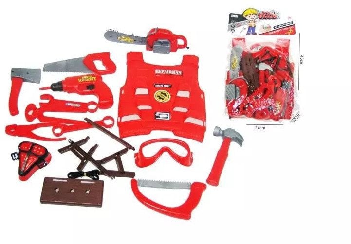 Zestaw strażaka z akcesoriami H13838 49923