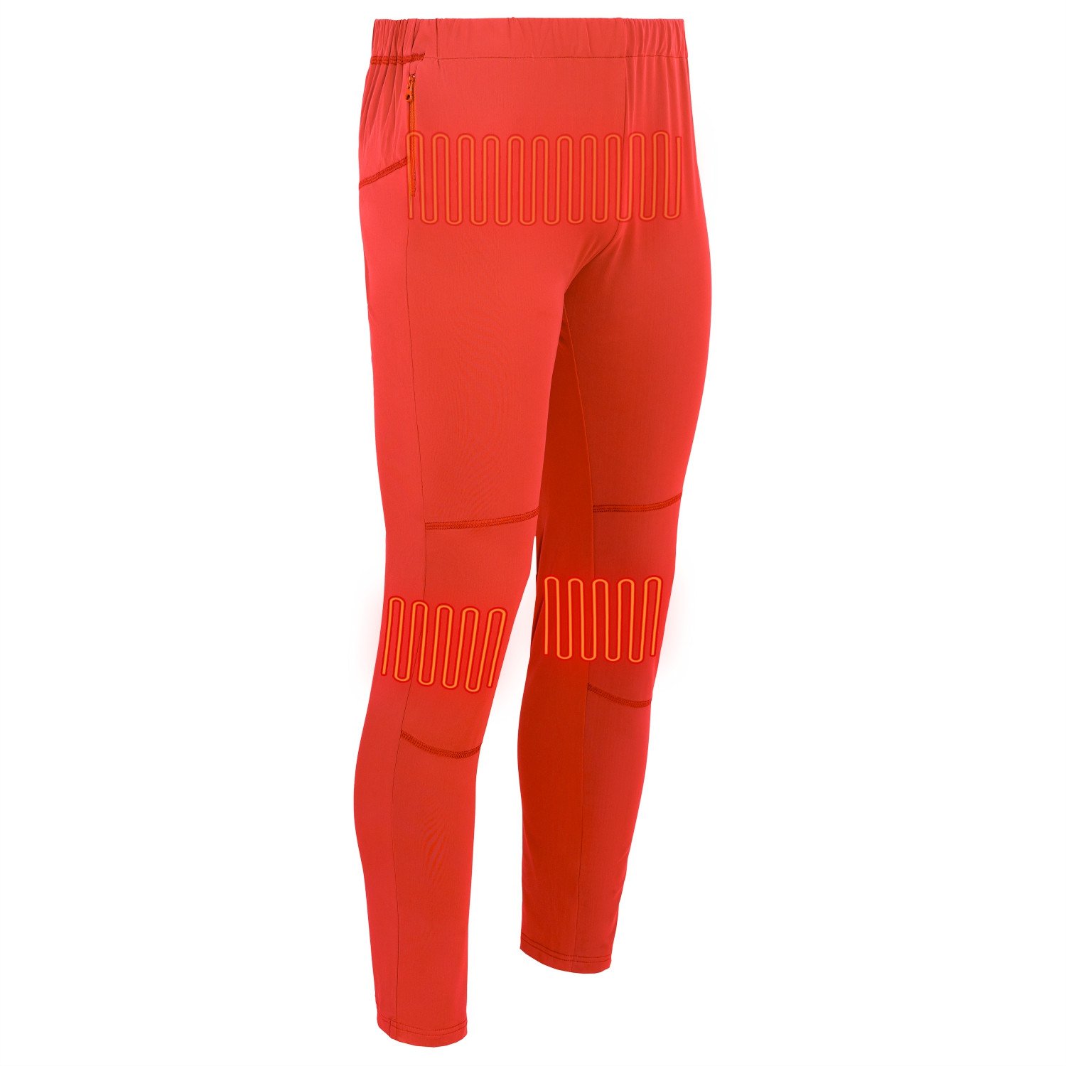 Glovii Spodnie męskie ogrzewane pomarańczowe r. XL (GP1R)