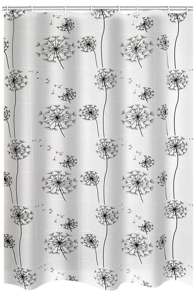 SHOWER CURTAINS MOONFLOWER WHITE 180 X