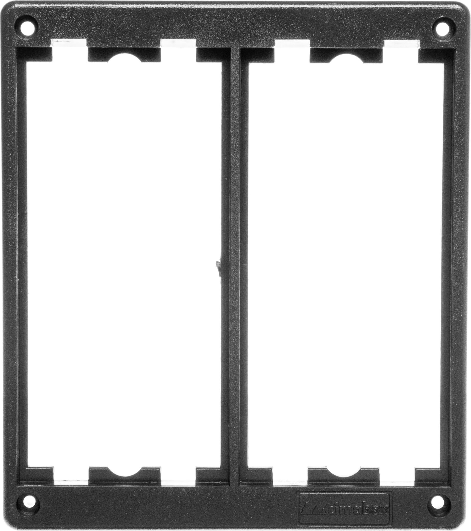 Kontakt-Simon Ramka podwójna 4xK45 uniwersalna szary grafit (SM202/14)