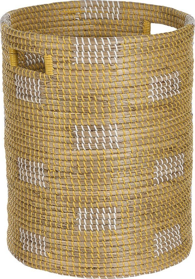 Beliani Kosz z trawy morskiej jasny MONGCAI