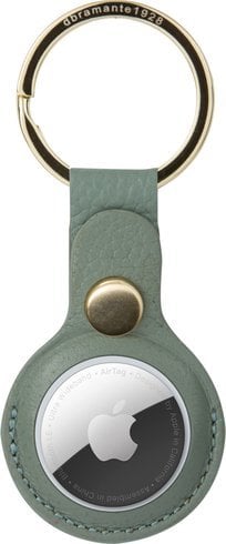 dbramante Copenhagen - AirTag Key Ring - Green Bay/Gold