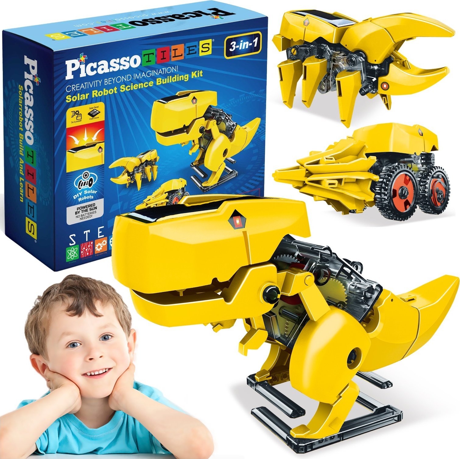 Happy Kiddo PBM02 DINOZAUR SOLARNY PICASSO