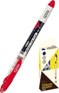 ADELANTE Cienkopis kulkowy Grand czerwony