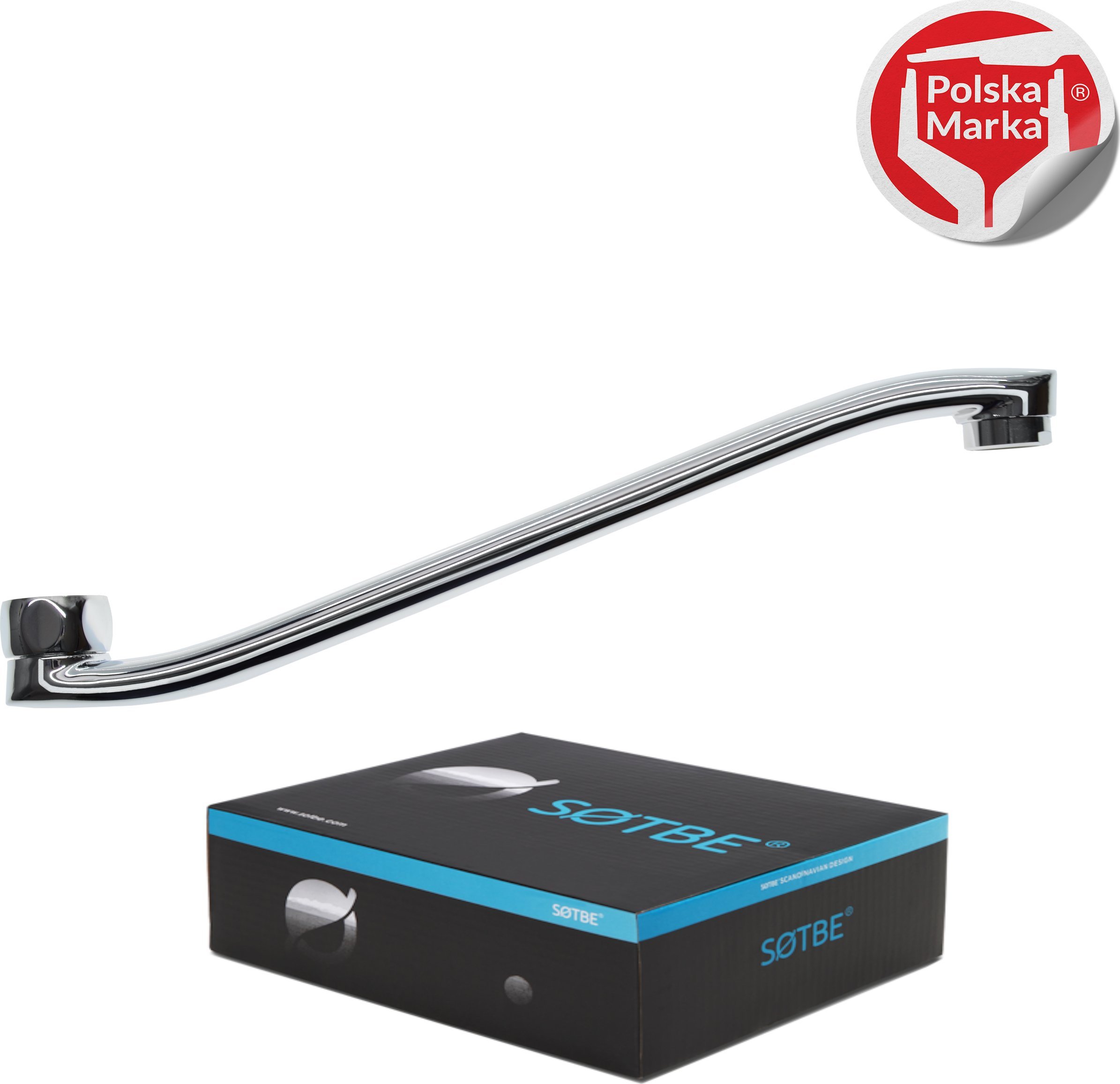 Wylewka Sotbe SOTBE LARK FALA 20 wylewka do baterii ściennej