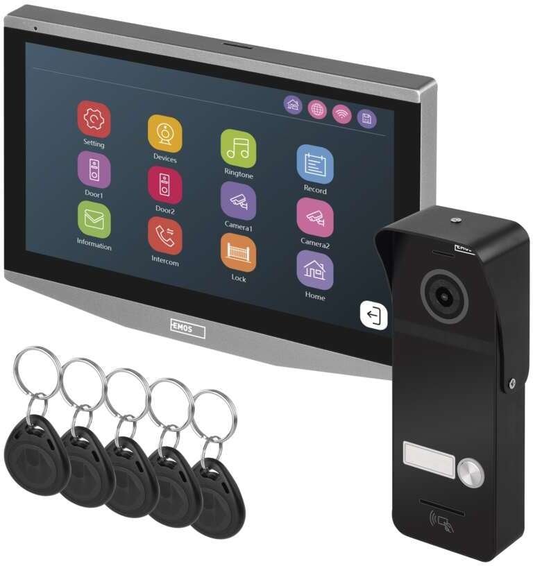 Wideodomofon 7-calowy z ekranem dotykowym IP-750A /Wi-Fi / H4020