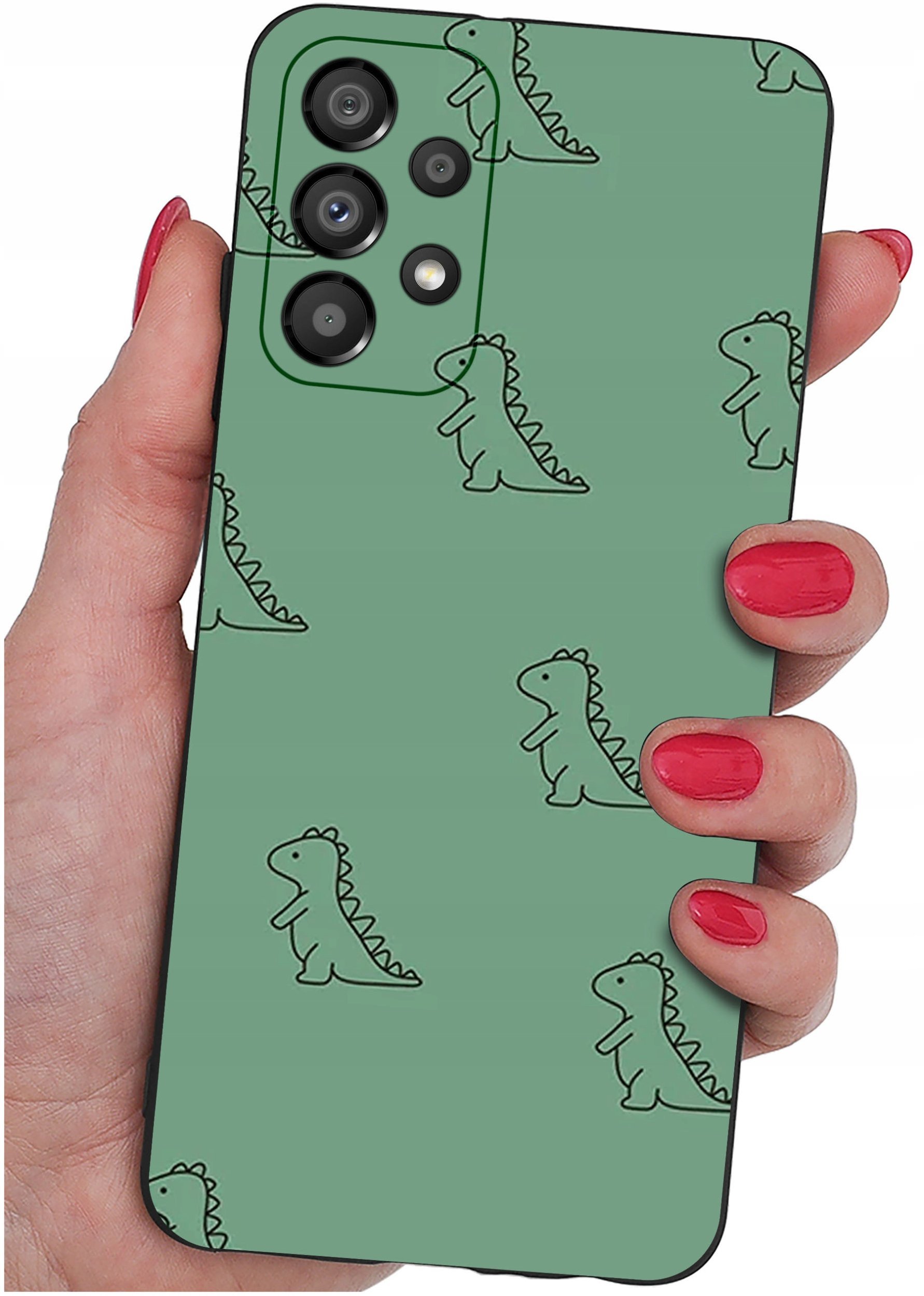 Etui do SAMSUNG A52 | A52s 5G | WZORY | SILIKONOWE MATT SZKŁO 9H