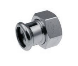 KAN-therm Półśrubunek GW PRESS z uszczelką płaską 18mm G3/4" - 6340532