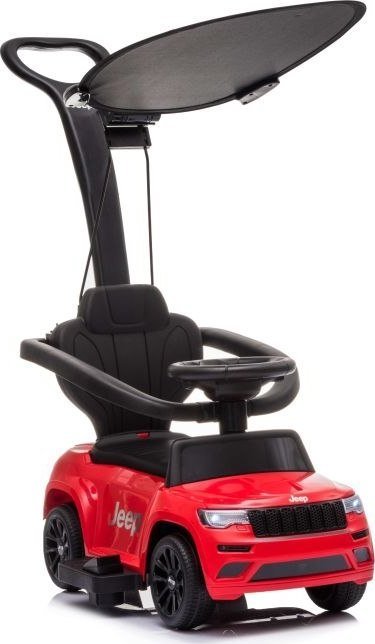 Super-Toys JEŹDZIK, PCHACZ, ODPYCHACZ, POJAZD NA AKUMULATOR- JEEP CHEROKEE, DASZEK ,DŹWIĘKI/JQ606