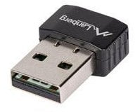 BEZPRZEWODOWA KARTA SIECIOWA WIFI LANBERG NC-AX300-WI AX300 USB 2.0 1 WEWNĘTRZNA ANTENA