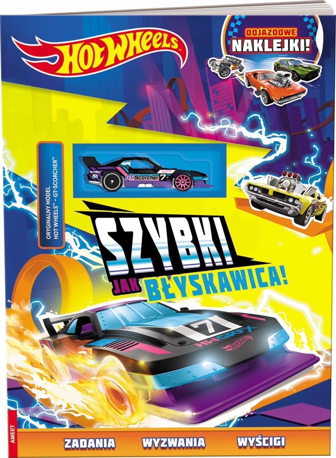Mattel Hot Wheels. Szybki jak błyskawica