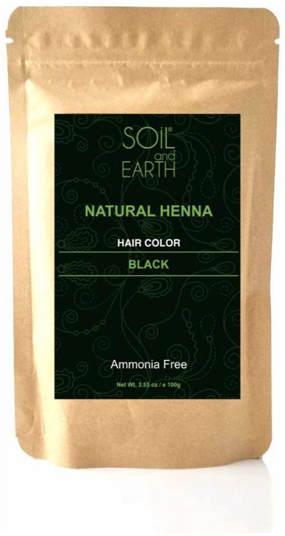 Soil and Earth Ekskluzywna Henna Indyjska 100g Czarna Black (2)