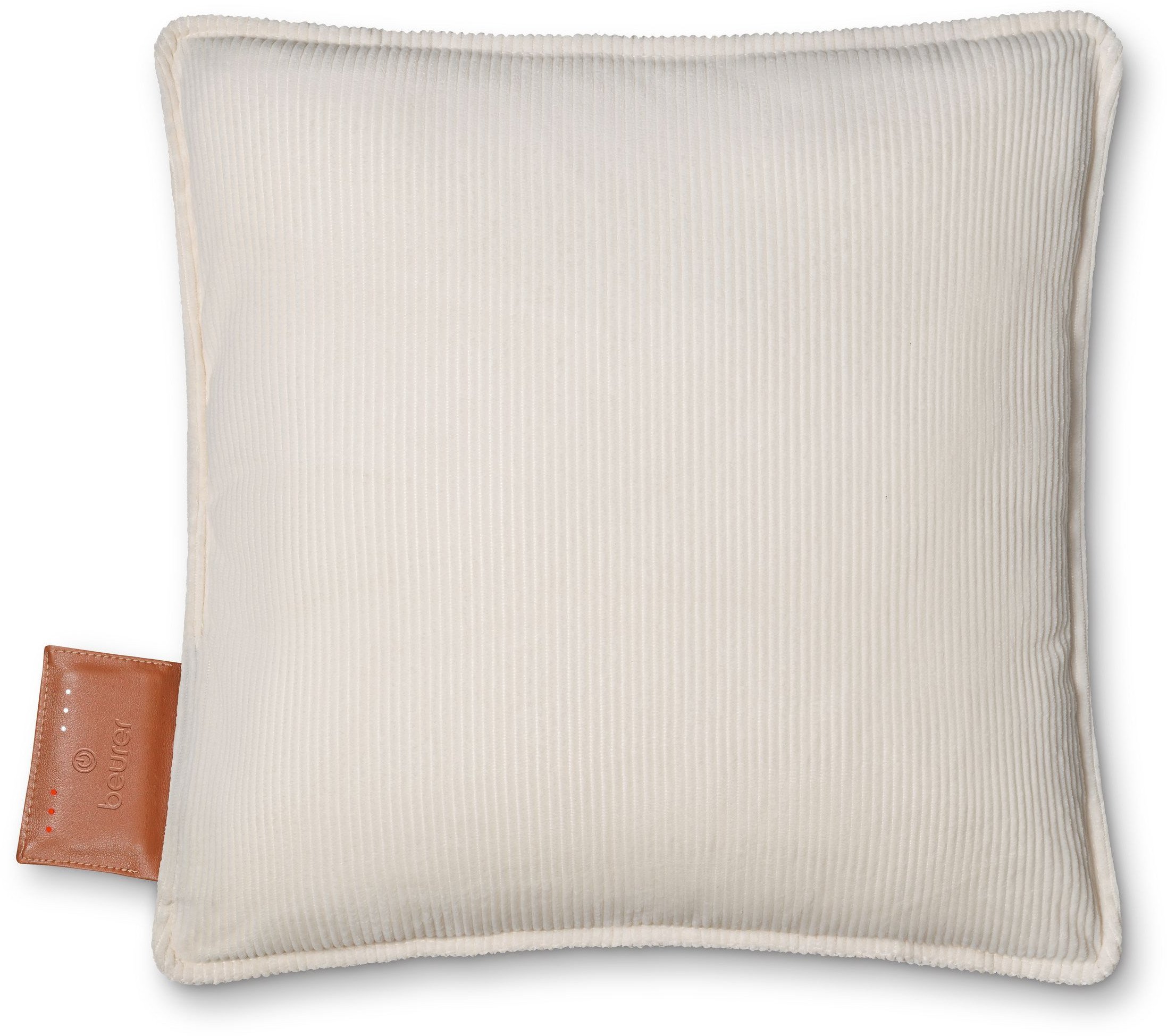 Beurer HK 78 Heaty perłowy poduszka grzewcza na sofę z akumulatorem 45x45cm