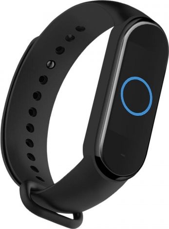 Hurtel Opaska Xiaomi Mi Band 5 Silikonowa Czarna