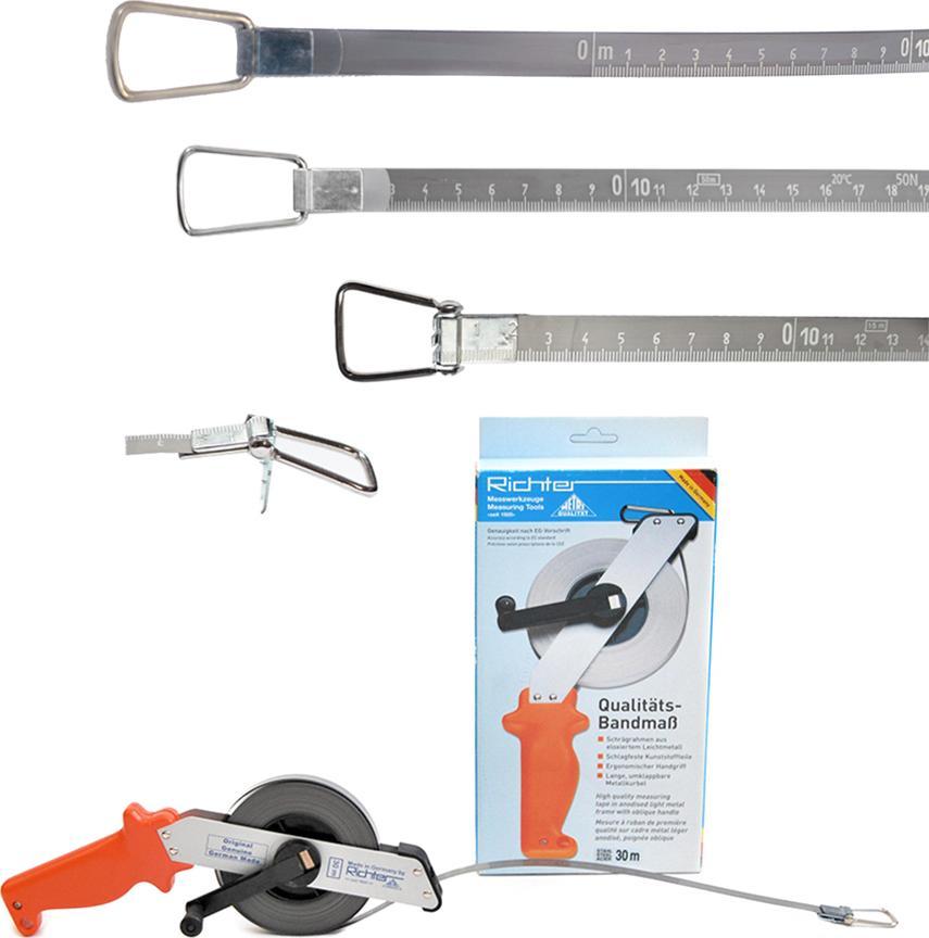 Richter Ruletka stalowa trawiona RICHTER 464SR 30m