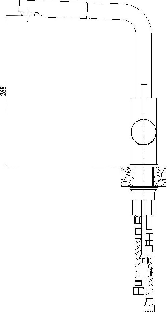 Bateria kuchenna Alveus Alveus SIROS bateria kuchenna chrom