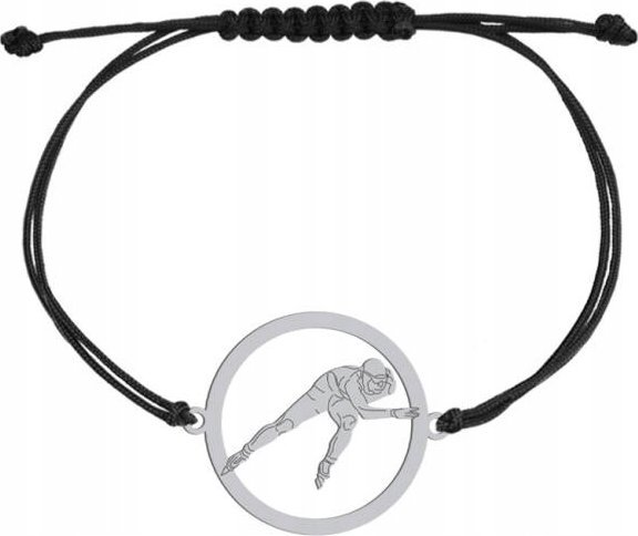 Radziszewska Jewellery Bransoletka Srebrna z Panczenistą 925 Panczenista Prezent GRAWER GRATIS