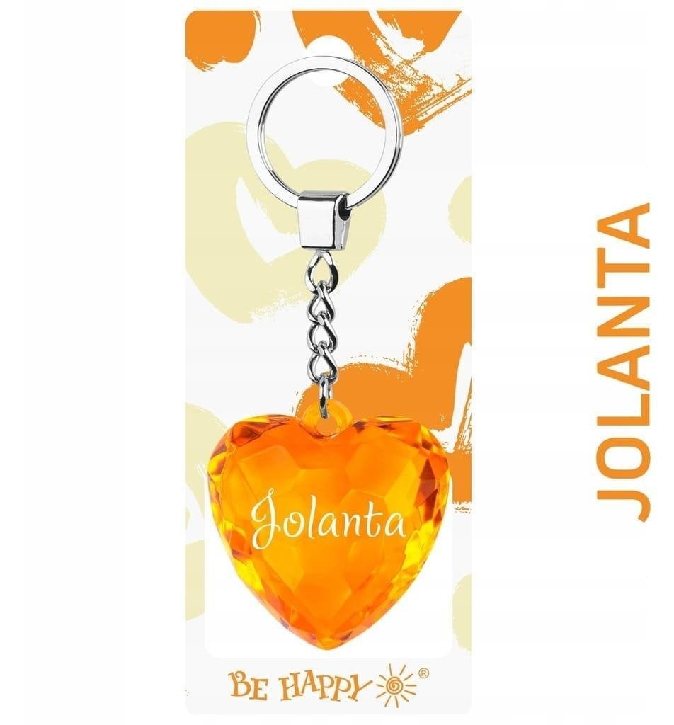 Be Happy Brelok Serce Jolanta