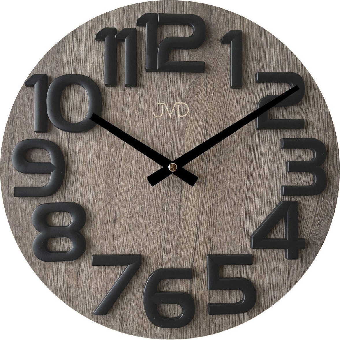 JVD Zegar ścienny JVD HT134.1 drewniany 32 cm .