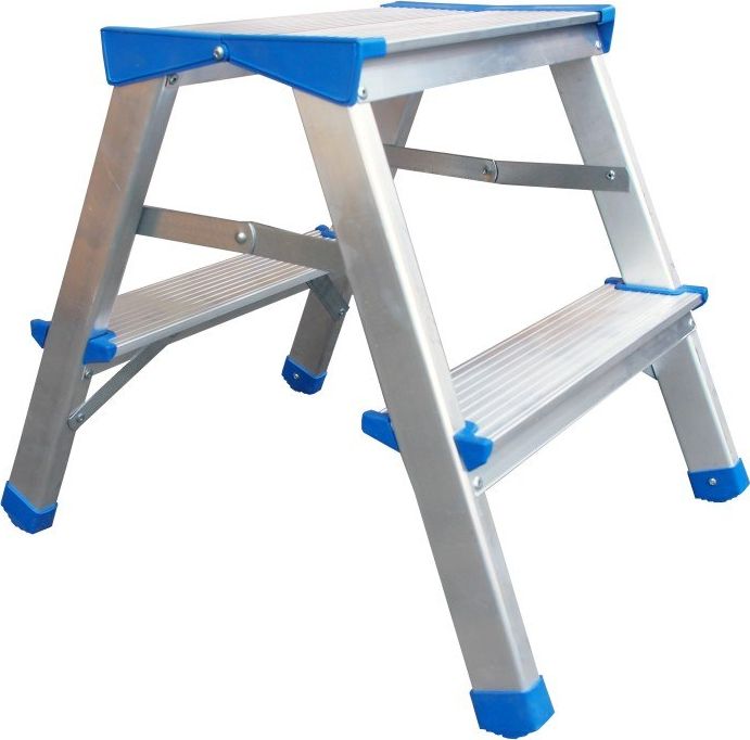 Braket Drabina wolnostojąca dwustronna aluminiowa 1 stopniowa (BR-00-7001)