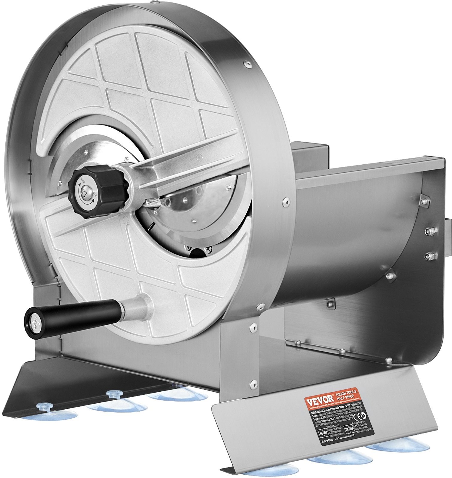 Krajalnica Szatkownica do Warzyw i Owoców Regulowana Grubość 0-12 mm