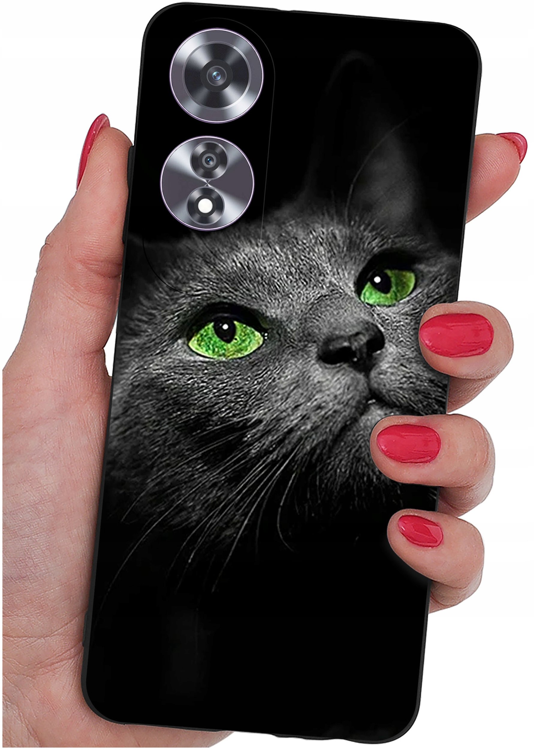 Etui do Oppo A60 4G WZORY |SILIKONOWE MATT CASE + SZKŁO 9H