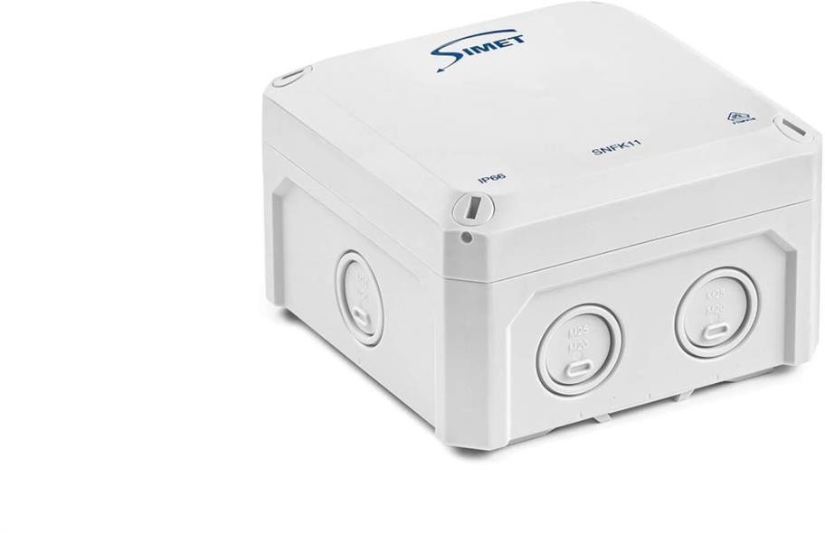 Puszka naścienna 110x110x67mm IP66 szara SNFK11 83169002