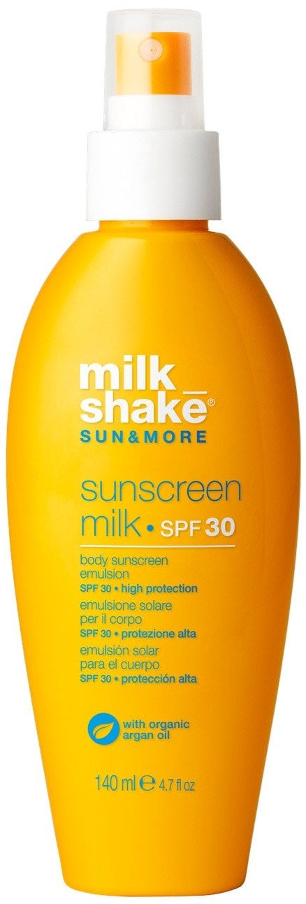 Milk Shake Milk Shake, Sun & More, Sun Protection, Sunscreen Milk, SPF 30, 140 ml For Women