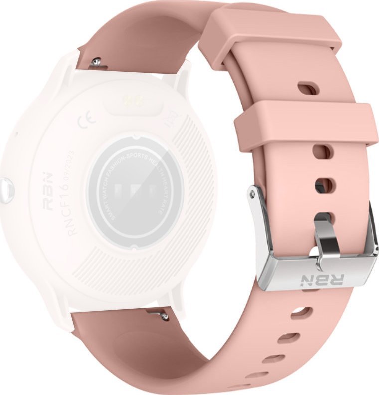 Rubicon Pasek Rubicon do modelu RNCF16 różowy 22 mm