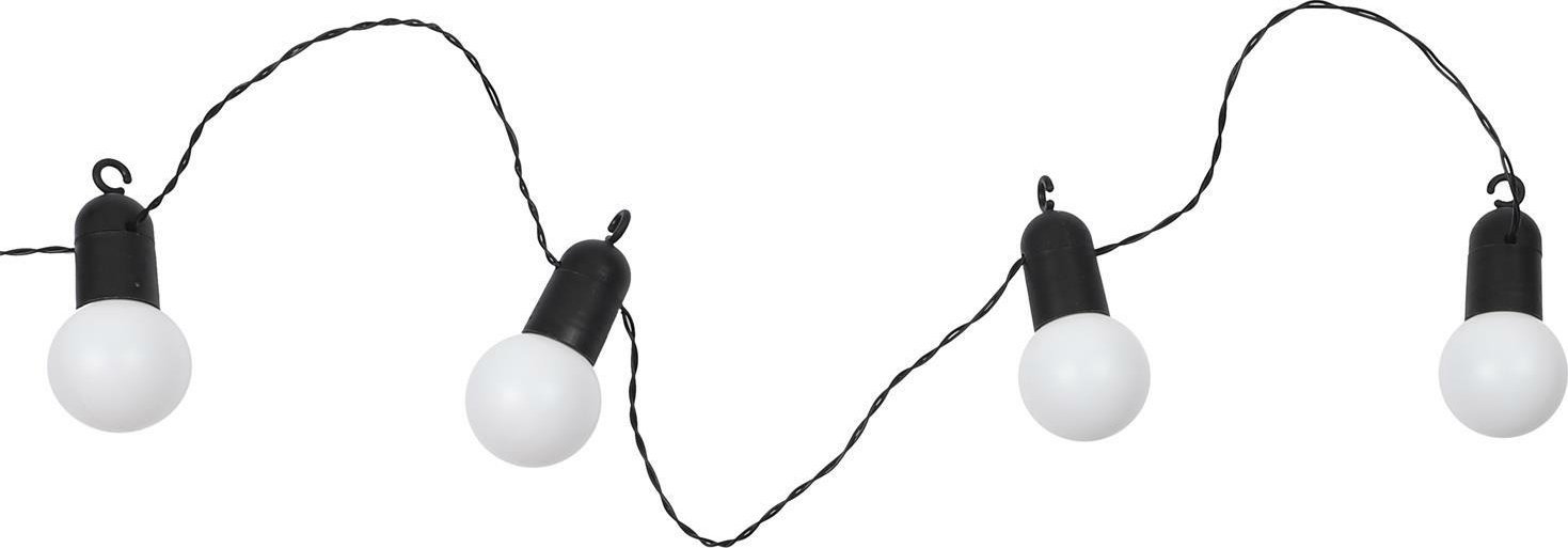 Intesi INTESI GIRLANDA SOLARNA ŻARÓWKOWA 20 LED BIAŁA