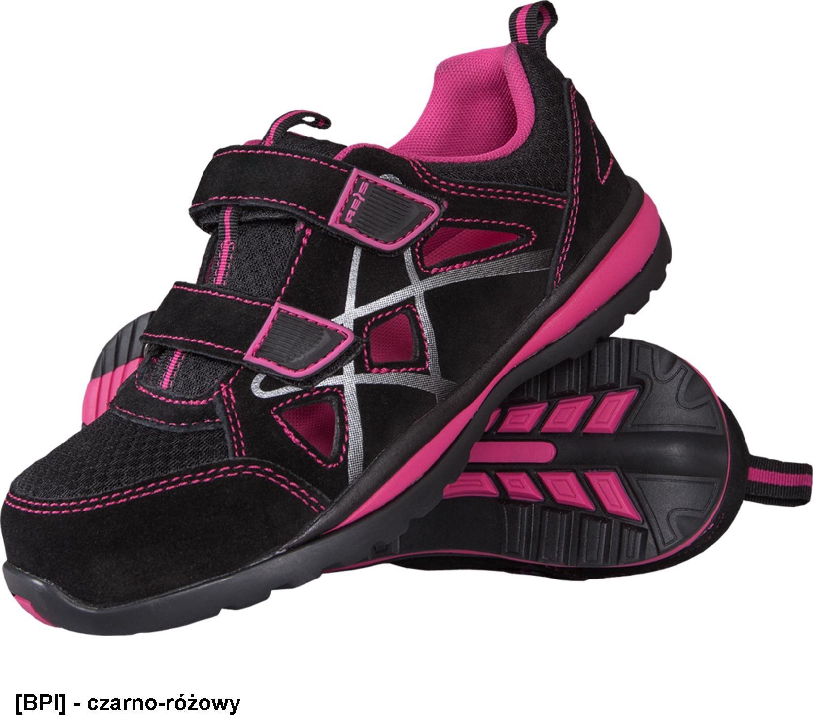 R.E.I.S. BRPIN-S SB FO SRA - damskie sandały obuwie bezpieczne, podnosek, podeszwa olejoodporna antypoślizgowa 38